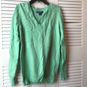Teal green old navy sweater